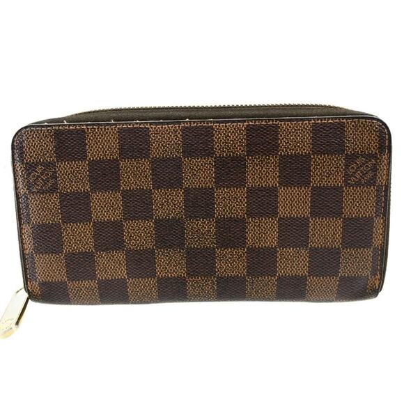 AUTHENTIC LOUIS VUITTON ZIPPY WALLET DAMIER LV CA0142 - Picture 1 of 8